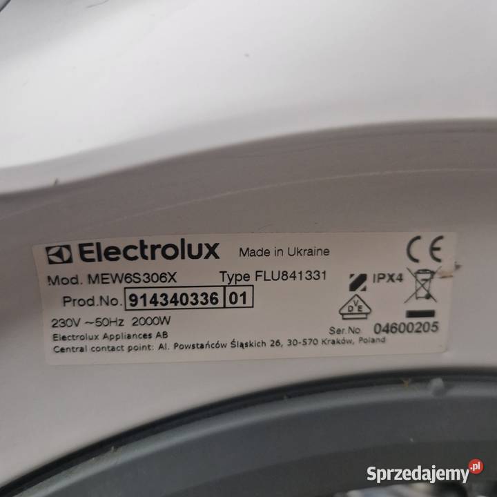 Pralka electrolux perfectcare 600 slim 60cm Dom i Ogród kujawsko-pomorskie Bydgoszcz