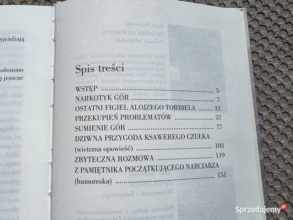 Narkotyk gór Nowele tatrzańskie Rafał Malczewski