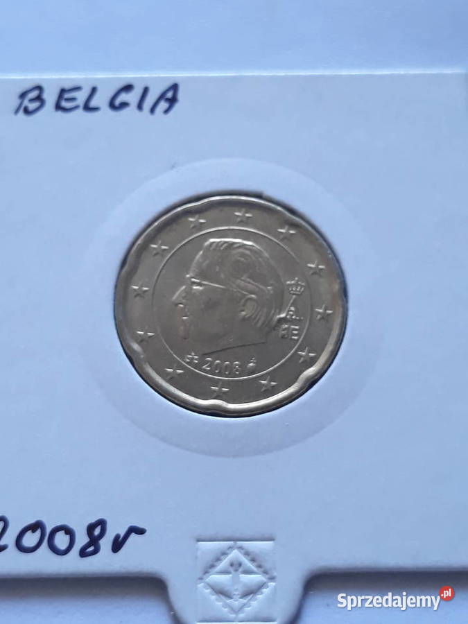 20 Eurocentów Belgia 200020032008 r Konin