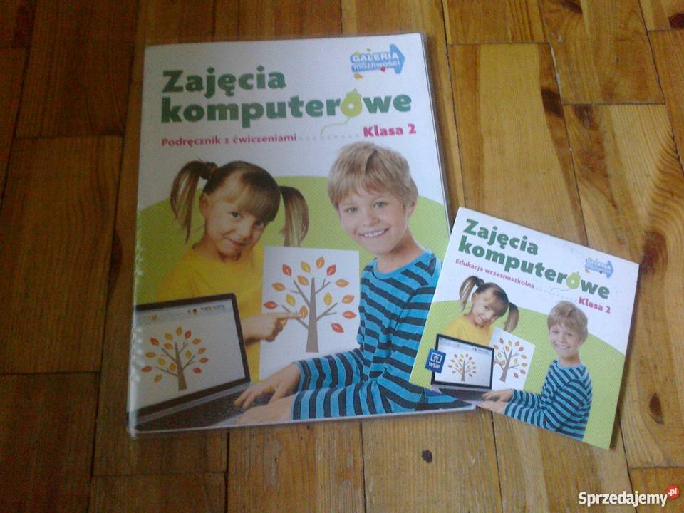 Zajęcia komputerowe kl 2 Podrecznik z płyta CD dolnośląskie Oborniki Śląskie sprzedam