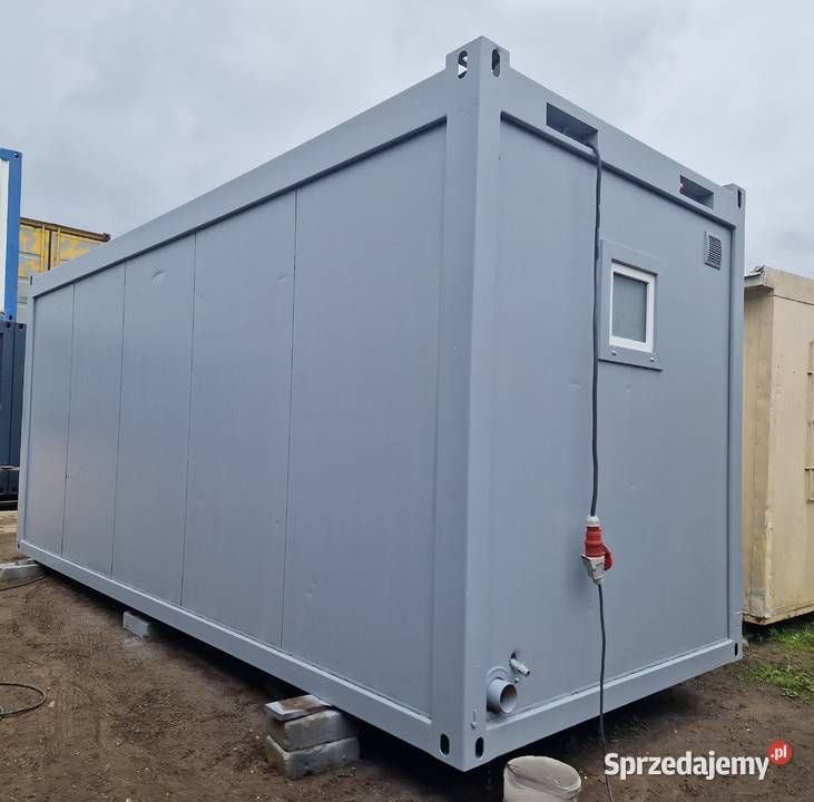 Kontener Łazienka 605x240 z 5xumywalka 2xWC Somianka-Parcele