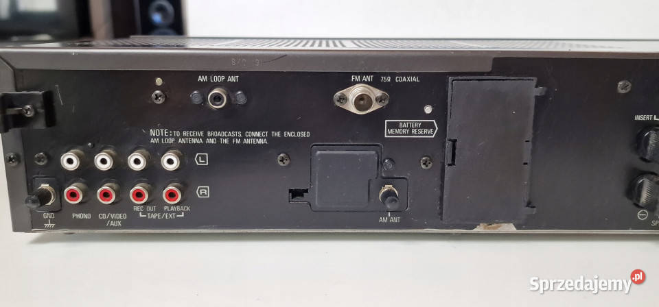Amplituner technics SA150 SA 150 tuner radio Międzychód