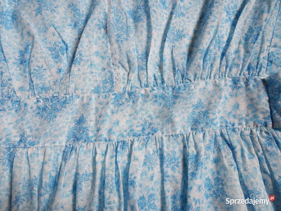 Elegancka koszula nocna długa wiązana 42 Rozmiar XL Nowy Sącz