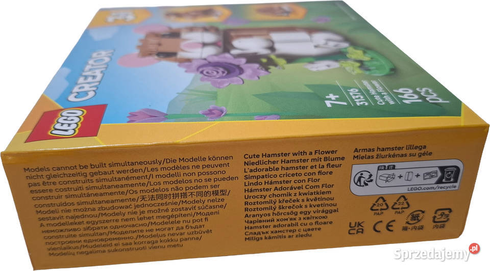 Klocki Lego Creator 3w1 Uroczy chomik z Czeladź