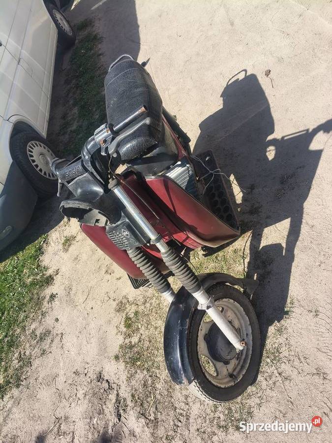 Simson s53 skuter zarejestrowany oplacony uszkodzony Skarszewy