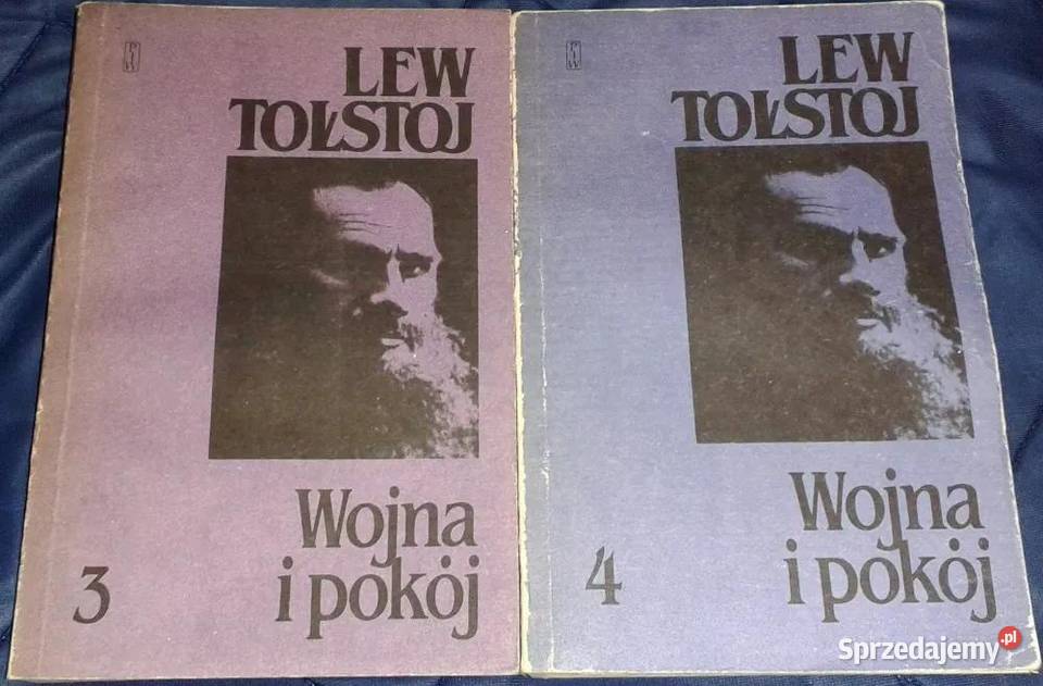Wojna i pokój Tomy 1 2 3 4 Lew Tołstoj Chełm