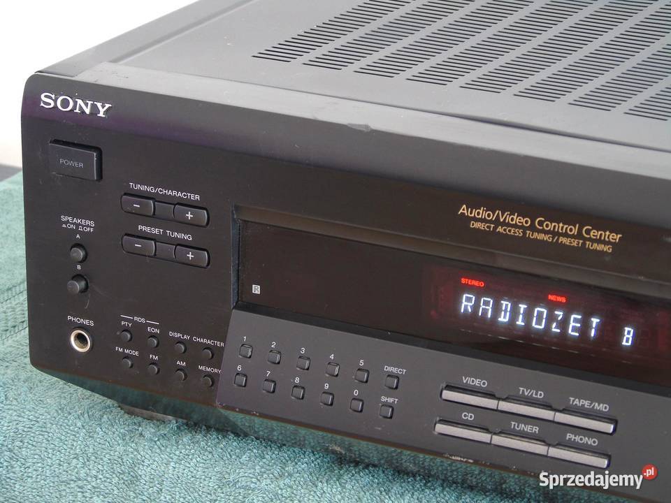 Amplituner Sony STRDE215 RDS sprawny WYSYŁKA Jasło