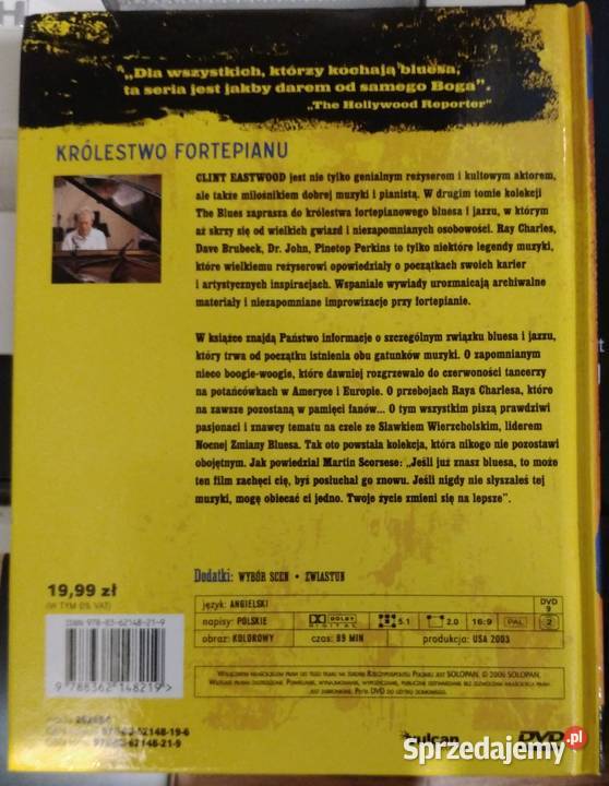 The Blues 2 Królestwo fortepianu DVD lubuskie Zielona Góra sprzedam