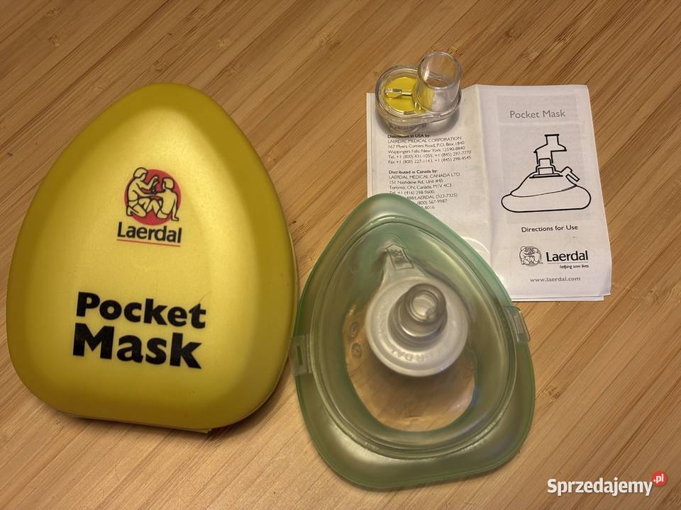 Pocket Mask Laerdal maska do resuscytacji CPR śląskie