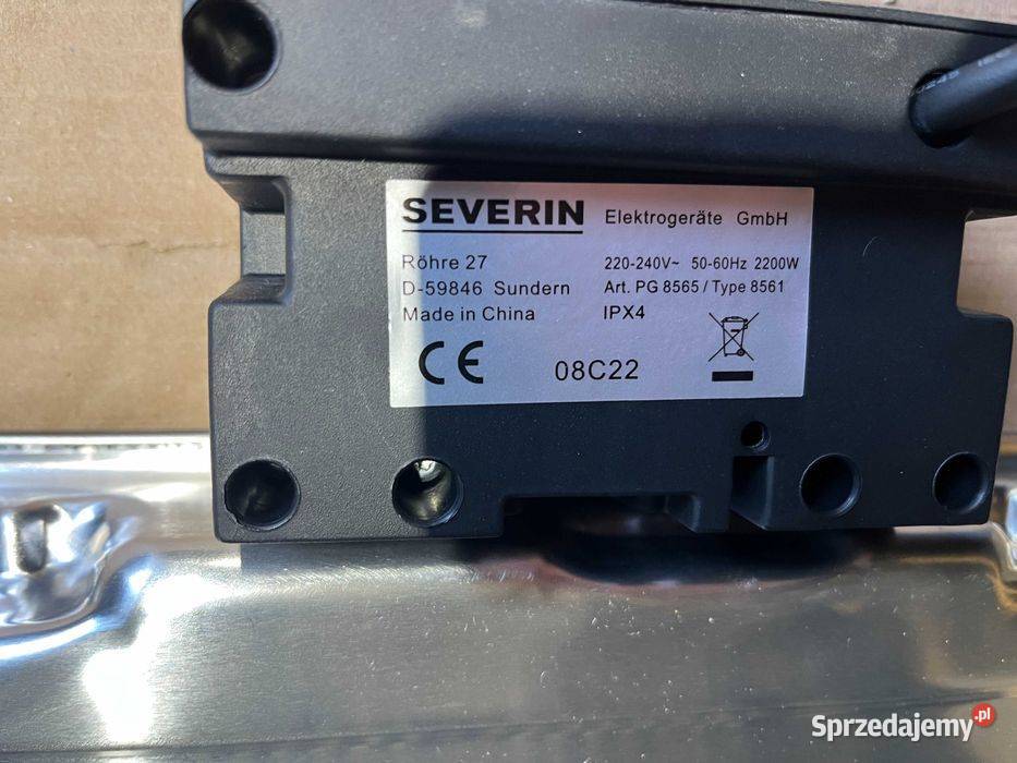 Grill elektryczny Severin 2200 W Tuliszków