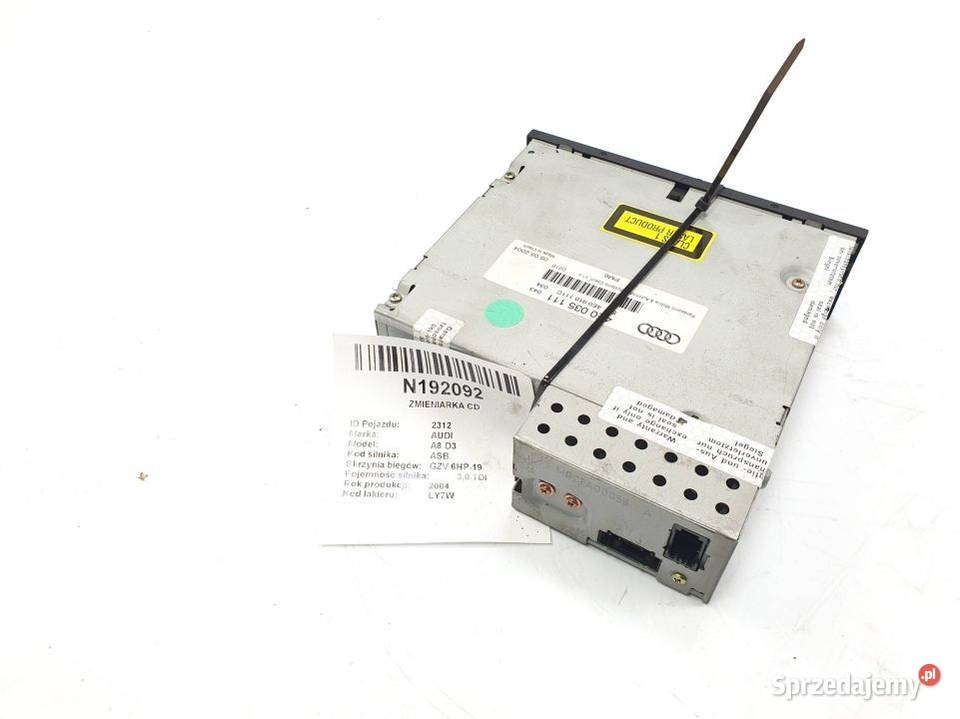 ZMIENIARKA CD AUDI A8 D3 4E0035111