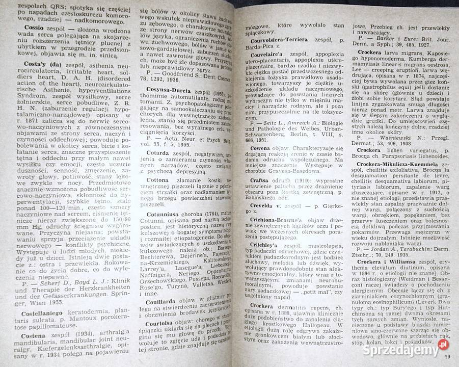 Leksykon zespołów i objawów chorobowych Pozostałe Książki i Podręczniki lubelskie Chełm