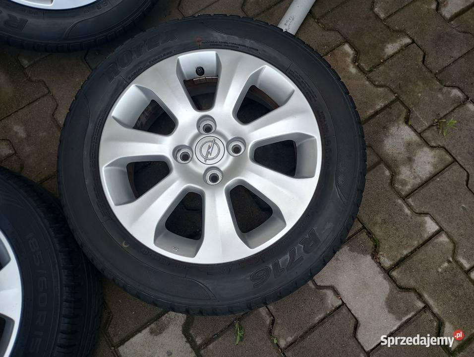 Koła Opel Agila 15 4x100 Alufelgi Felgi Opony kujawsko-pomorskie Chodecz sprzedam