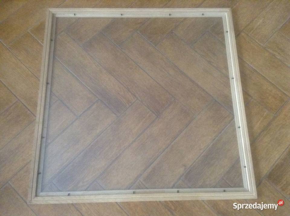 Drewnana rama do obrazu z oszkleniem wymwew70x70 Opole