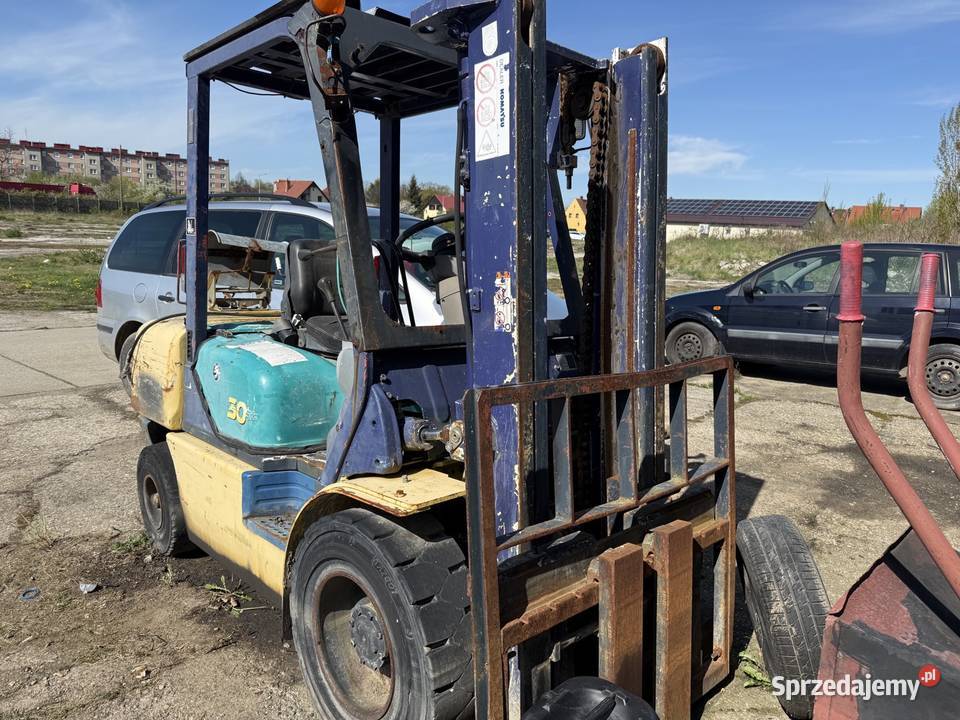 Wózek widłowy Komatsu FG 30 Gaz Niemodlin sprzedam