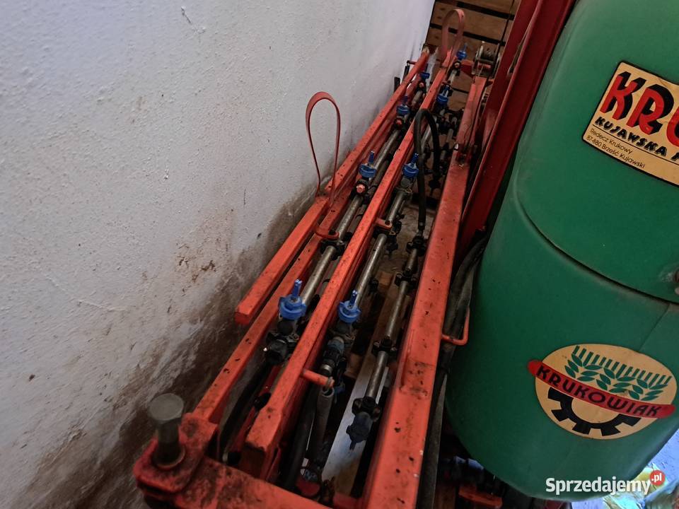 Opryskiwacz fabryczny Krukowiak Optimal 400l 10m nieuszkodzony małopolskie Proszowice sprzedam
