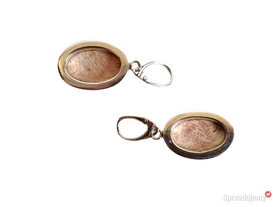 7368 Srebrne Kolczyki z Koralem Kędzierzyn-Koźle