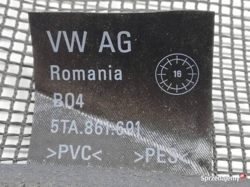 ROLETA BAGAŻNIKA SIATKA BAGAŻNIKA 5TA861691 VW sprzedam