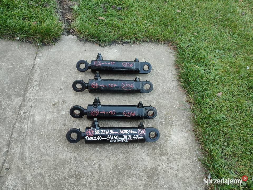 Siłownik hydrauliczny dwustronny krótki 16 tuz Sędziszów sprzedam