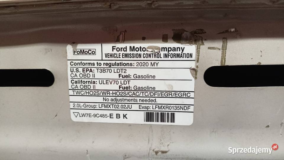 Oryginalna maska Ford Edge MkII polift Ropczyce