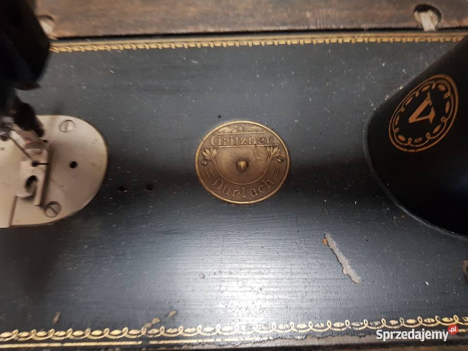 Maszyna do szycia Niemieckiej firmy Gritzner Antyki dolnośląskie Bolesławiec