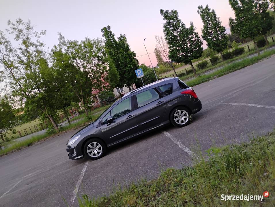 Peugeot 308 SW 16HDI Zadbany Bezwypadkowy poduszka powietrzna Częstochowa