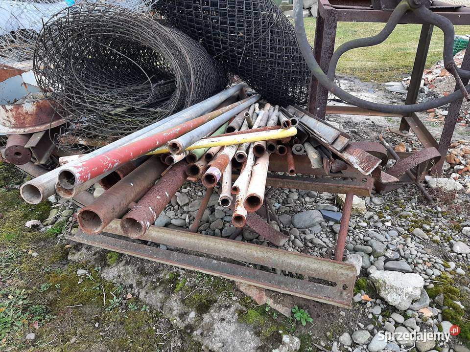 Różne Żelastwa Rurki Kontowniki Teowniki Siatka Bulowice