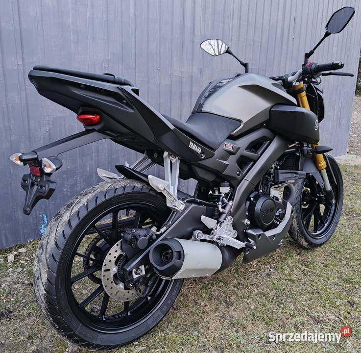 Yamaha MT125 MT 125 YZF R ABS Nowe OPONY i NAPĘD benzyna Yamaha podkarpackie Dębica