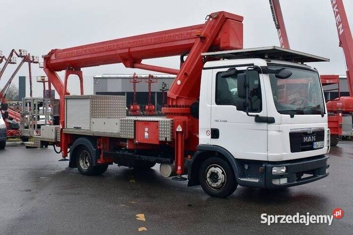 Podnośnik koszowy Ruthmann T 3301 2015 wysokość wielkopolskie Poznań sprzedam