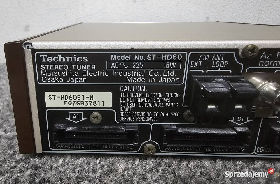 Technics tuner radiowy STHD60 RDS wysyłka małopolskie Kraków sprzedam