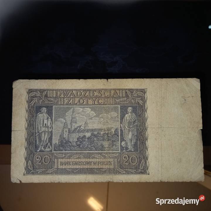 20 złotych 1940 Generalna Gubernia Hans Frank lubelskie Zemborzyce Podleśne