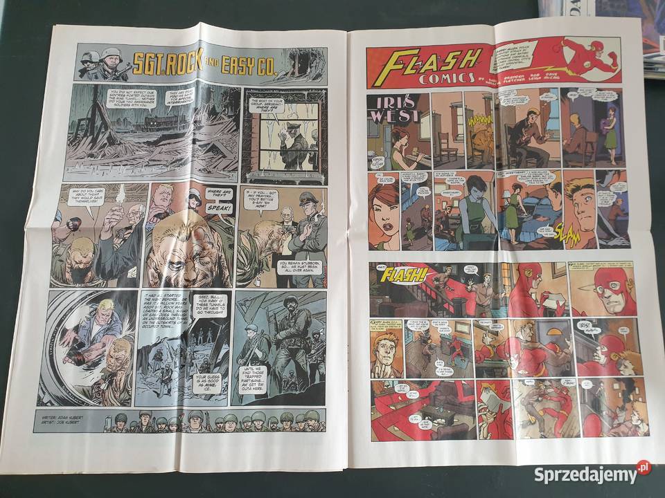 Wednesday Comics gazeta komiksowa DC sprzedam