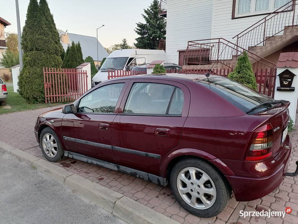 Opel Astra 2 16 benzyna oc przegląd lipiec 2026 manualna Opole Lubelskie