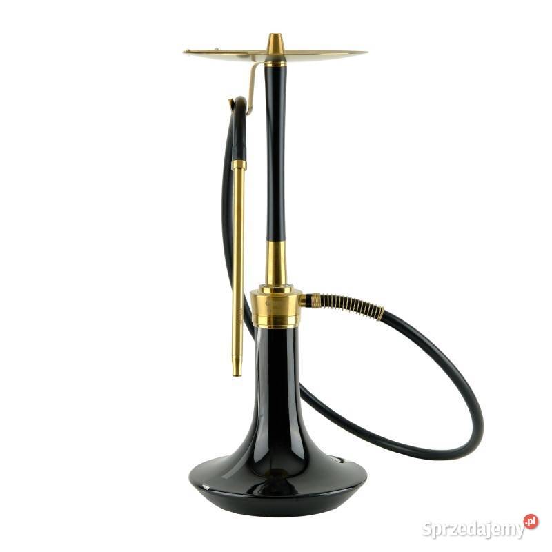 Oduman Cosmo Hookah Gold Black Body Black Glass Pozostałe