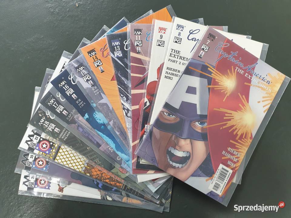 Marvel Knights Captain America 13 komiksów USA sprzedam