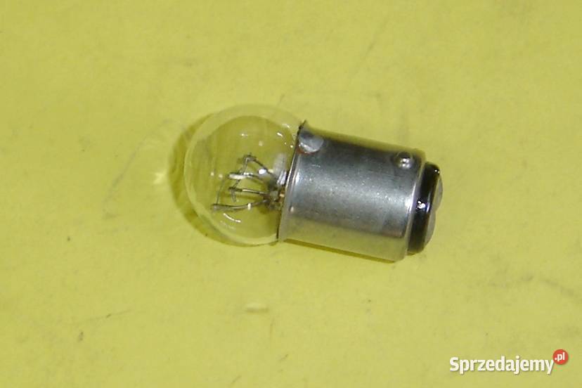 Żarówka BA 15s dwuwłóknowa 12V 105W mała bańka Wrocław