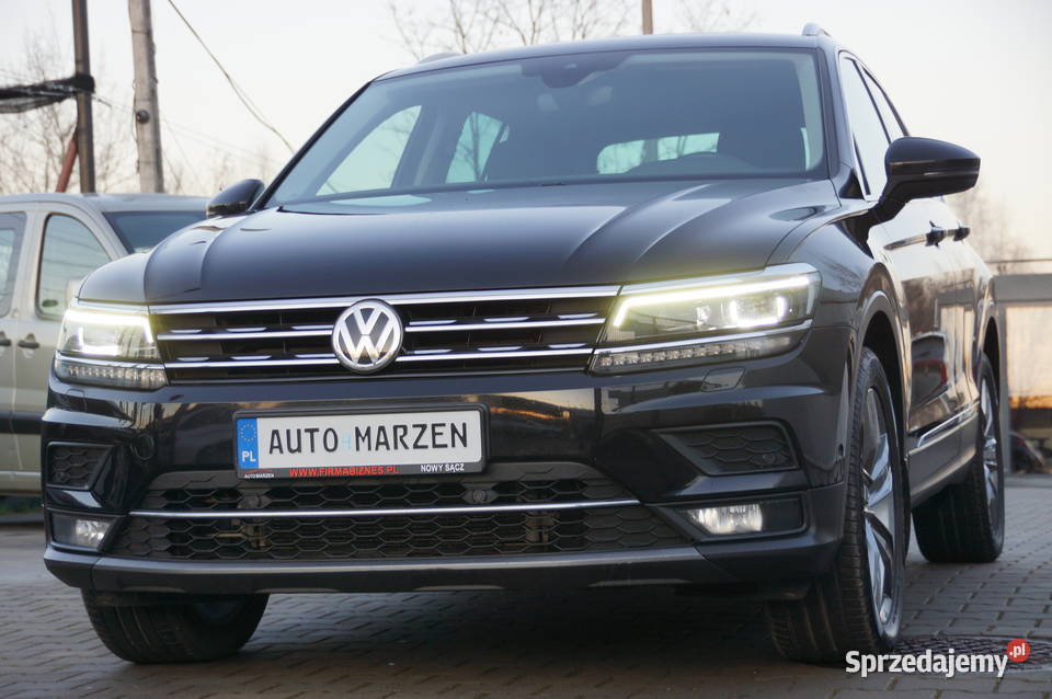 Volkswagen Tiguan 20 TDI CR 190 4x4 Virtual Navi sprowadzony Nowy Sącz