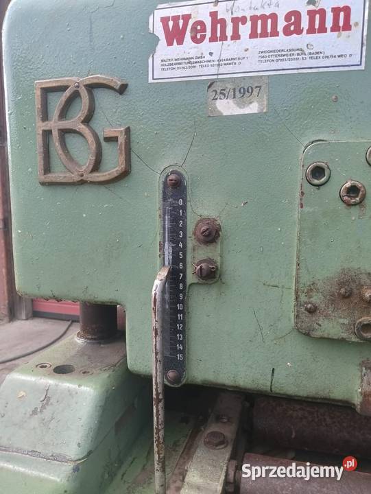 Szlifierka szerokotaśmowa Bottcher 1100 Wejherowo