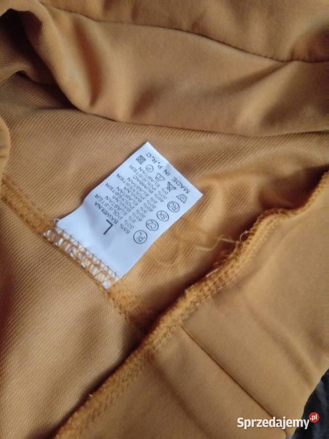 Spodenki szorty musztardowe Odzież damska małopolskie Chrzanów