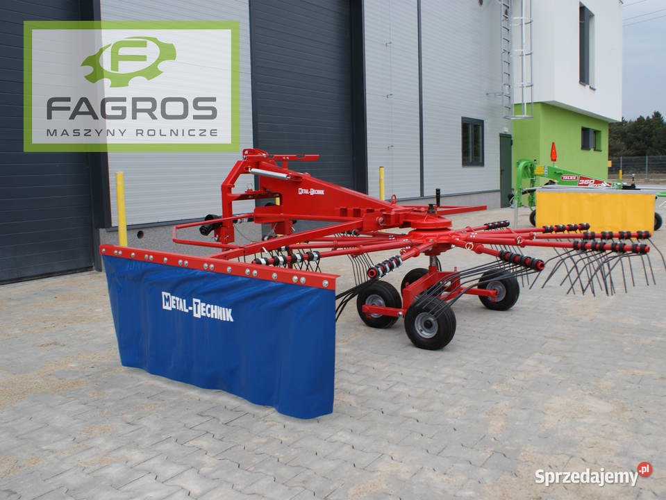 Nowa Zgrabiarka wirnikowa karuzelowa tandem RATY nieuszkodzony Kartuzy sprzedam