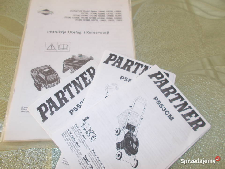 kosiarka spalinowa z napędem partner 553