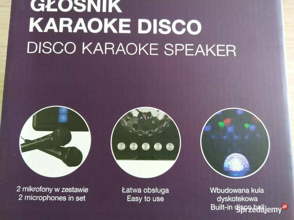 NAJTANIEJ Głośnik Karaoke Disco Akumulatorowy Zabrze