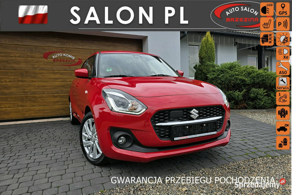 Suzuki Swift serwis ASO Full Led nawigacja VI autoalarm Rydułtowy