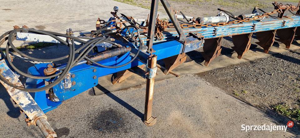 Pług 7skibowy zagonowy Overum Holland nieuszkodzony Śliwnik