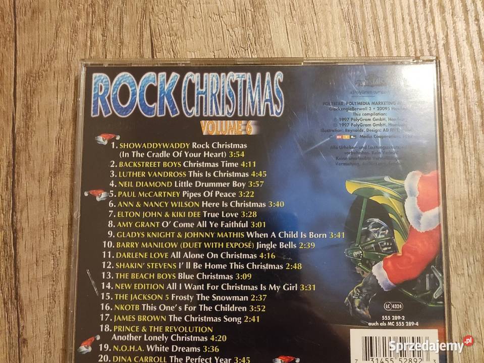 Płyta CD Rock Christmas Volume 6 RTL Music Rzeszów