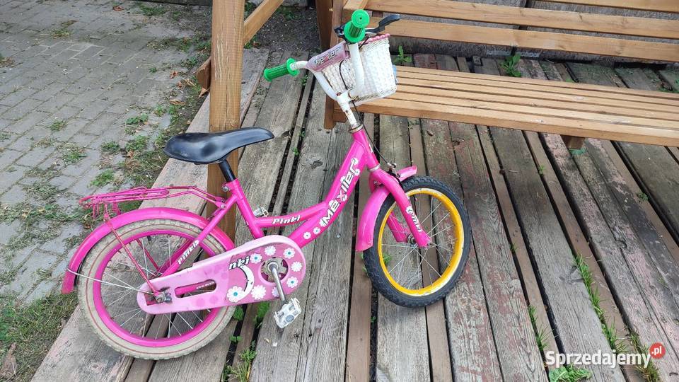 Rower dziecięcy dziewczęcy 16