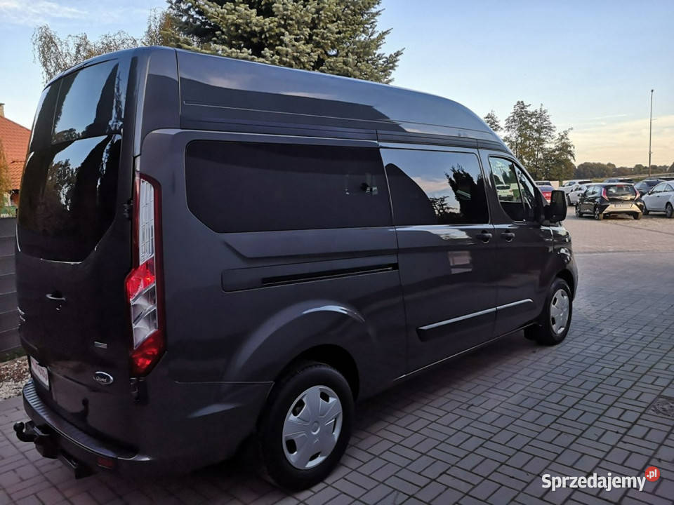 Ford Tourneo Custom 20TDCI 170 Klima Navi Kamera nieuszkodzony Strzegom