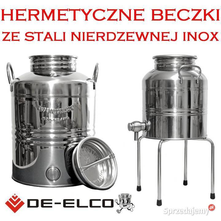 Bańka beczka baniak antałek stal nierdzewna inox śląskie Siemianowice Śląskie