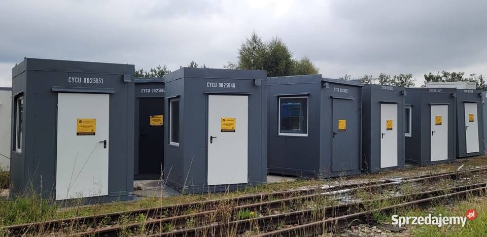 Stróżówki cieciówki budki wartownicze sprzedam Gdańsk sprzedam