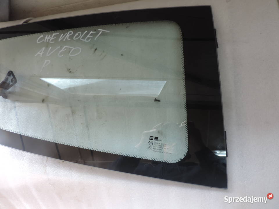 CHEVROLET AVEO T250 3D SZYBA PRAWY TYŁ małopolskie Nowy Sącz